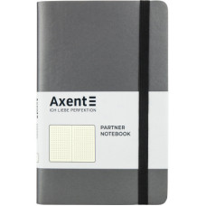 Книга записна Axent Partner Soft 125х195 мм в точку 96 аркушів Сіра (8310-15-A)