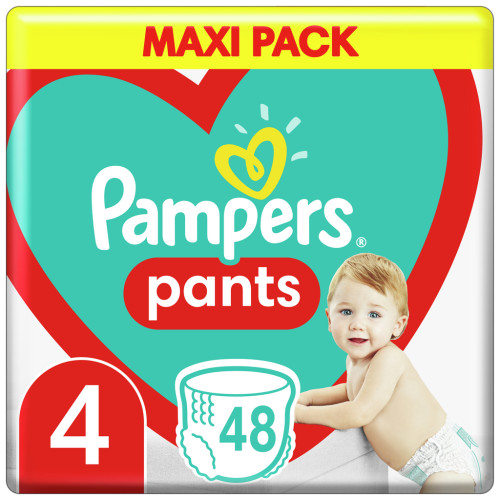 Підгузки Pampers трусики Pampers Pants Розмір 4 (9-15 кг) 48 шт. (8006540068755)