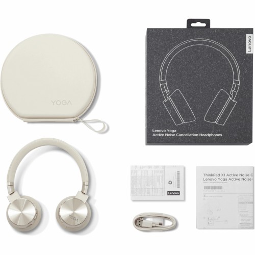 Навушники Lenovo Yoga ANC Headphones Beige (GXD0U47643)