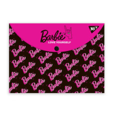 Папка - конверт Yes на кнопці А4 Barbie (492002)