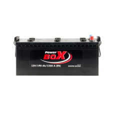 Акумулятор автомобільний PowerBox 190 Аh/12V А1 Euro (SLF190-00)