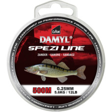 Волосінь DAM Damyl Spezi Line Zander 500 м 0.25 мм 5.6 кг Light Grey (66633)