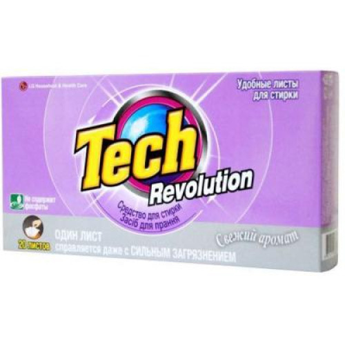 Засіб для прання LG Tech Revolution Морской бриз 20 шт (8801051202809)