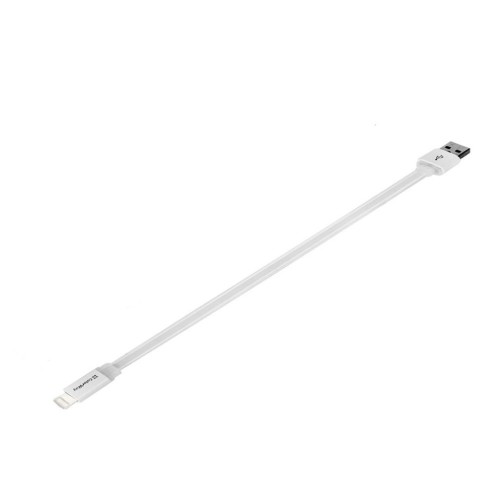 Дата кабель USB 2.0 AM to Lightning 0.25m white ColorWay (CW-CBUM-LM25W)