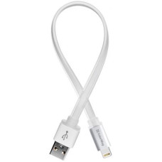 Дата кабель USB 2.0 AM to Lightning 0.25m white ColorWay (CW-CBUM-LM25W)