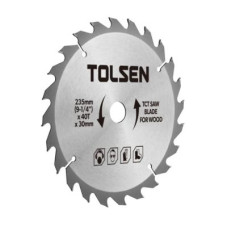 Диск Tolsen пильний з ТВС напайками по дереву 305х60Т*30мм (76470)