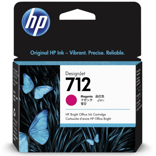 Картридж HP DJ No.712 DesignJet Т230/Т630 Magenta 29ml (3ED68A)