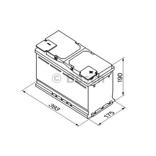 Акумулятор автомобільний Bosch 110А (0 092 S50 150)