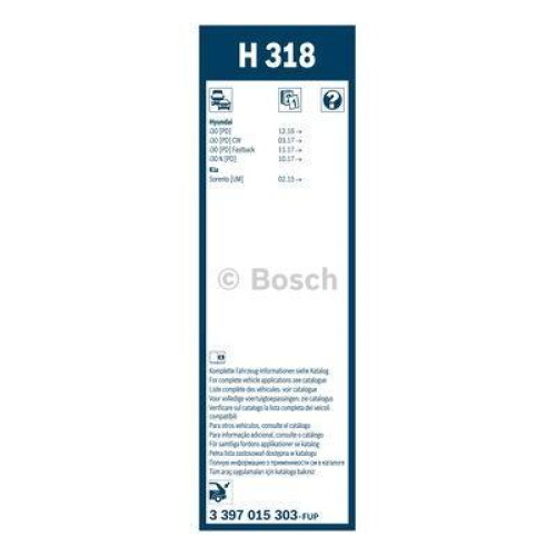 Щітка склоочисника Bosch 3 397 015 303