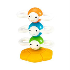 Розвиваюча іграшка Fat Brain Toys Магнітна пірамідка Веселі бджілки Dizzy Bees (F294ML)