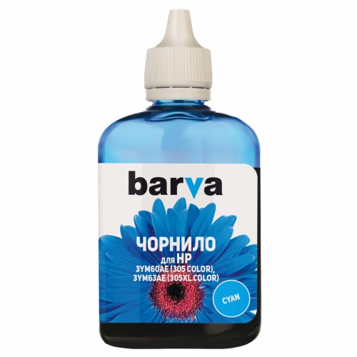 Чорнило Barva HP 305 100 мл Cyan (H305-775)