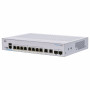 Комутатор мережевий Cisco CBS250-8T-E-2G-EU