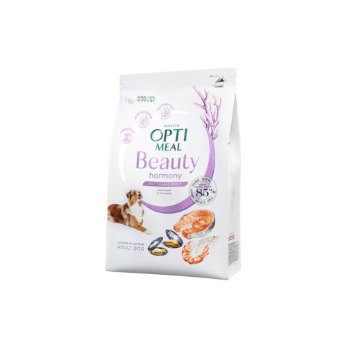 Сухий корм для собак Optimeal Beauty Harmony беззерновий на основі морепродуктів 1.5 кг (4820215366854)