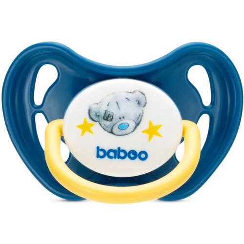 Пустушка Baboo Me To You 6+ міс. синя (90414)