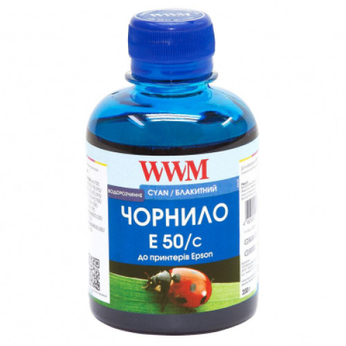 Чорнило WWM Epson Stylus Universal cyan (E50/C)