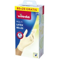 Рукавички господарські Vileda Glove Multi розмір S/M 100 шт. (4023103197978)