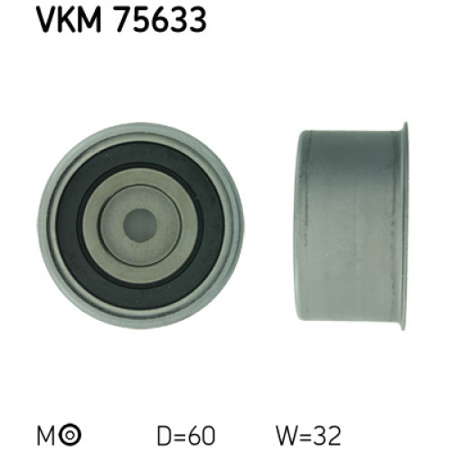 Ролик натягувача ременя SKF VKM 75633