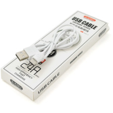 Дата кабель USB 2.0 AM to Lightning 1.0m KSC-060 SUCHANG White 2.4А iKAKU (KSC-060-L)