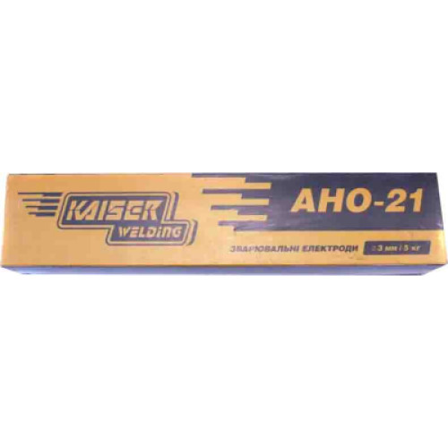 Електроди Kaiser АНО-21 4,0мм уп. 5,0кг (108617)