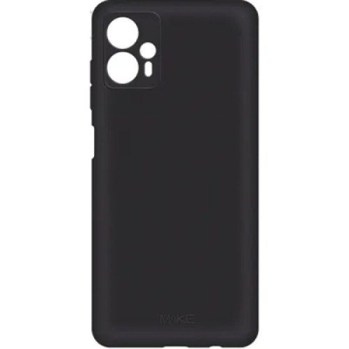 Чохол до мобільного телефона MAKE Moto G13/G23 Skin Black (MCS-MG13/G23BK)