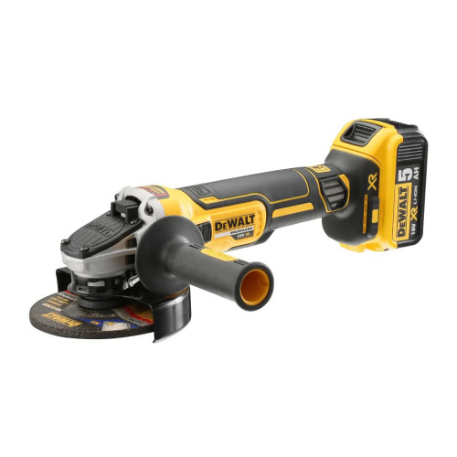 Шліфувальна машина DeWALT DCG405 18В XR Li-lon, 125 мм, 3x5Ah, кейс TSTAK (DCG405P3)