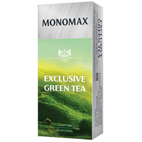 Чай Мономах Exclusive Green Tea 25х1.5 г (mn.12500)