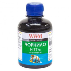 Чорнило WWM HP №177 84 black 200ml (H77/B)