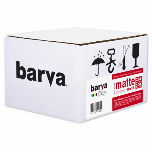 Папір Barva 10x15, 230g/m2, 500c (IP-A230-083)