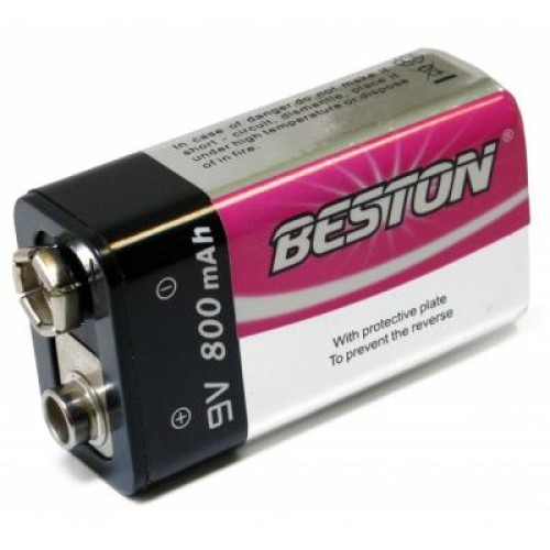 Акумулятор BESTON CR-9V 800mAh Li-ion (AAB1823)