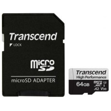 Карта пам'яті Transcend 64GB microSDXC class 10 UHS-I U1 High Endurance (TS64GUSD350V)