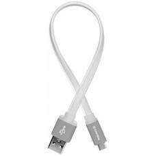 Дата кабель USB 2.0 AM to Type-C 0.25m white ColorWay (CW-CBUC001-WH)