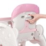 Стілець для годування Bambi 2 в 1 pink (M 3612-8 pink)