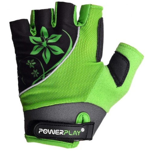 Велорукавиці PowerPlay Women 5281 Green XS (5281A_XS_Green)