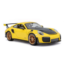 Машина Maisto Porsche 911 GT2 RS жовтий 124 (31523 yellow)