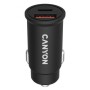 Зарядний пристрій Canyon PD 30W/QC3.0 18W Pocket size car charger (CNS-CCA20B03)