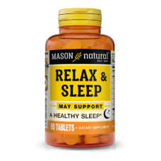 Антиоксидант Mason Natural Комплекс для розслаблення та здорового сну, Relax and Sleep, (MAV14989)