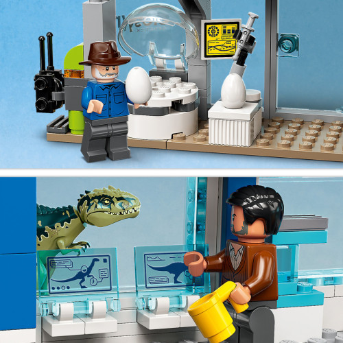 Конструктор LEGO Jurassic World Напад гіганотозавра та теризинозавра 810 деталей (76949)