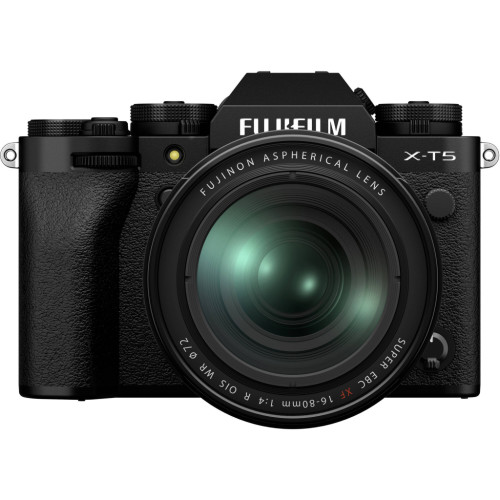 Цифровий фотоапарат Fujifilm X-T5 + XF 16-80 F4 Kit Black (16782571)