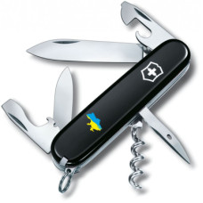 Ніж Victorinox Spartan Ukraine Black "Карта України Жовто-Блакитна" (1.3603.3_T1166u)