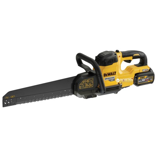 Шабельна пила DeWALT ALLIGATOR, 54В XR FLEXVOLT Li-Ion, полотно 295 мм, 5.5 кг, 2x2Ah, (DCS396T2)