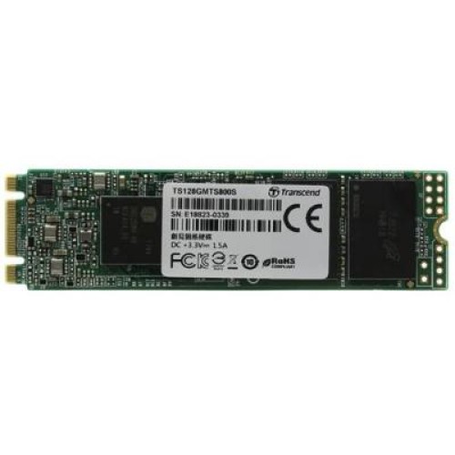 Накопичувач SSD M.2 2280 128GB Transcend (TS128GMTS830S)