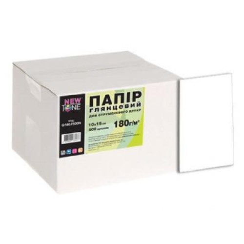 Папір NewTone 10x15 (G180.F500N)