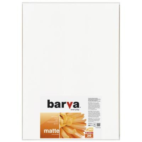 Папір BARVA A3 Everyday Matted 190г 20с (IP-AE190-293)