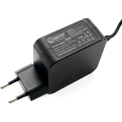 Блок живлення до ноутбуку EXTRADIGITAL HP 19.5V, 2.31A, 45W (4.5x3.0) High Quality (PSH3886)