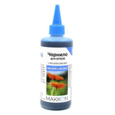 Чорнило Makkon для Epson L100/L200/L300/L800 250 мл cyan (IMN-EPS-L100-250C)