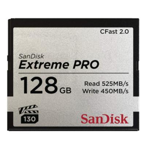 Карта пам'яті SanDisk 128GB Compact Flash eXtreme Pro (SDCFSP-128G-G46D)