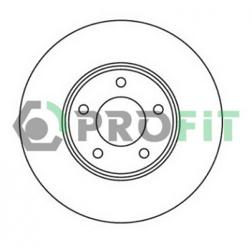 Гальмівний диск Profit 5010-2007