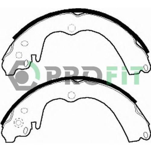 Гальмівні колодки Profit 5001-0339