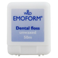 Зубна нитка Dr. Wild Emoform не вощена тонка 50 м (7611841138505)