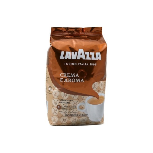 Кава Lavazza в зернах 1000г, пакет, "Crema Aroma" (prpl.24441)